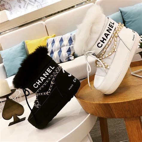 chanel winter boots women|Chanel tall boots for women.